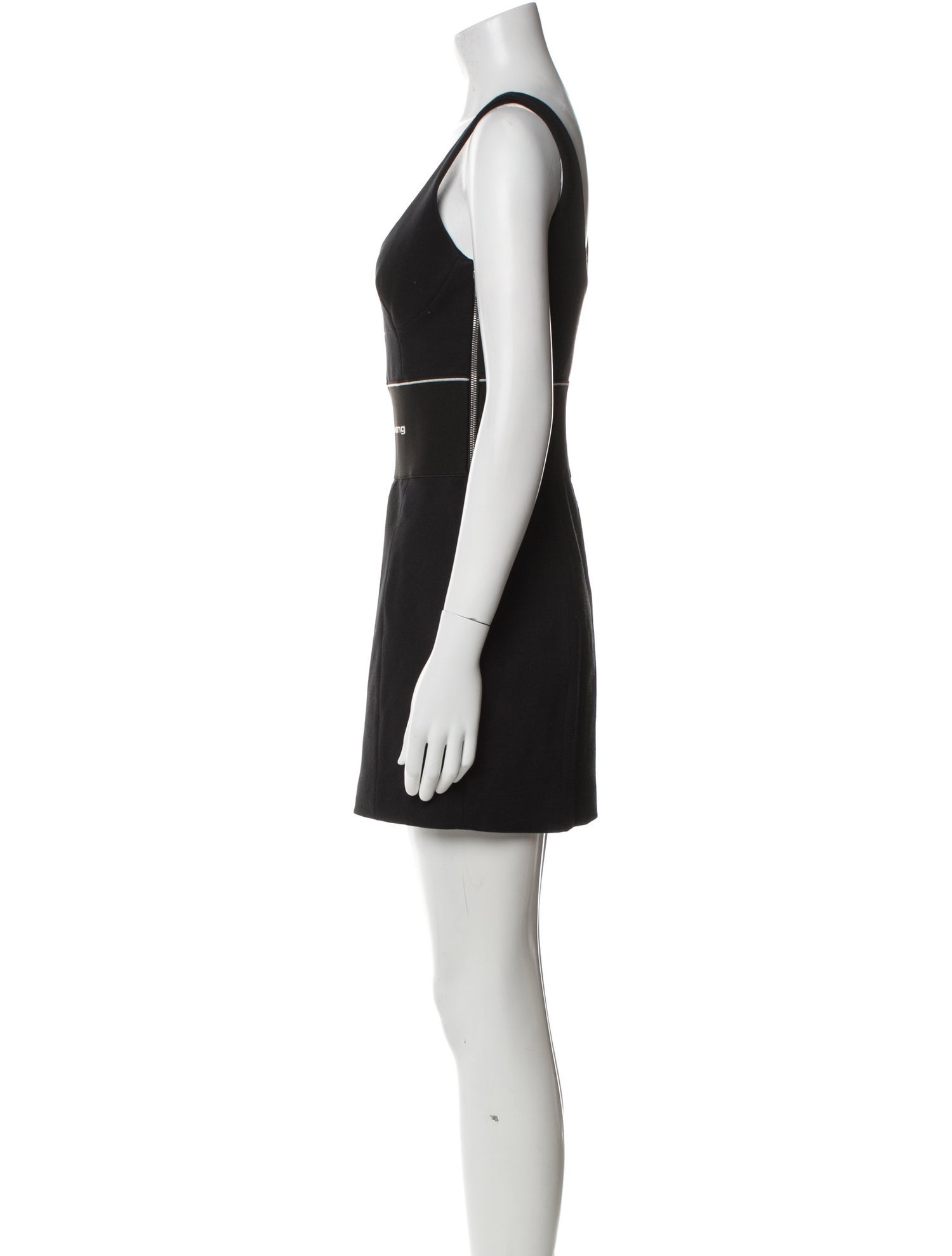 Alexander Wang Scoop Neck Mini Dress
