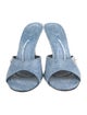 Alexander Wang Denim Slides
