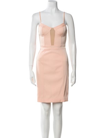Alexander Wang Square Neckline Mini Dress