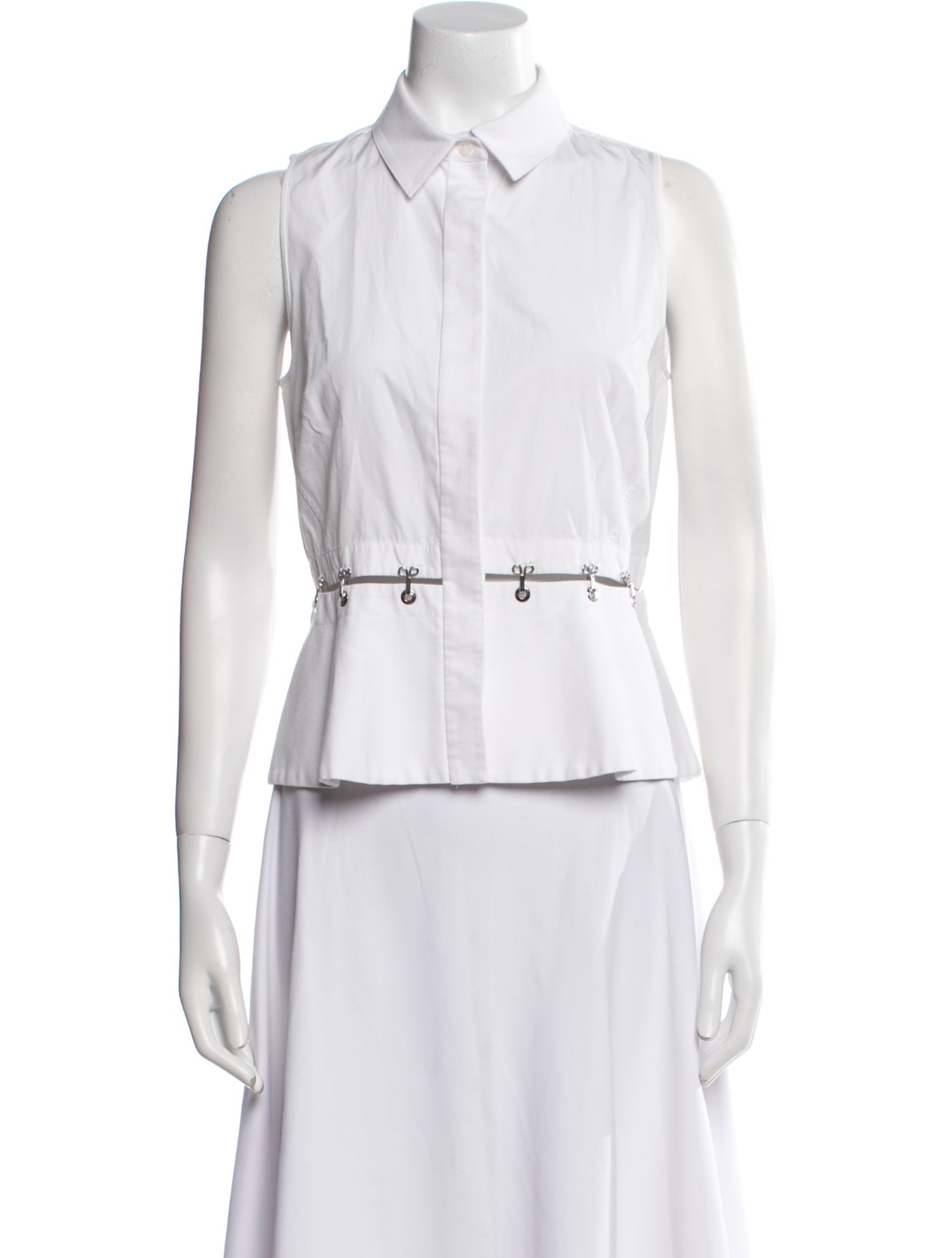 Alexander Wang Sleeveless Crop Top