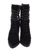 Alexander Wang Velvet Lace-Up Boots