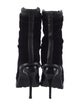 Alexander Wang Velvet Lace-Up Boots