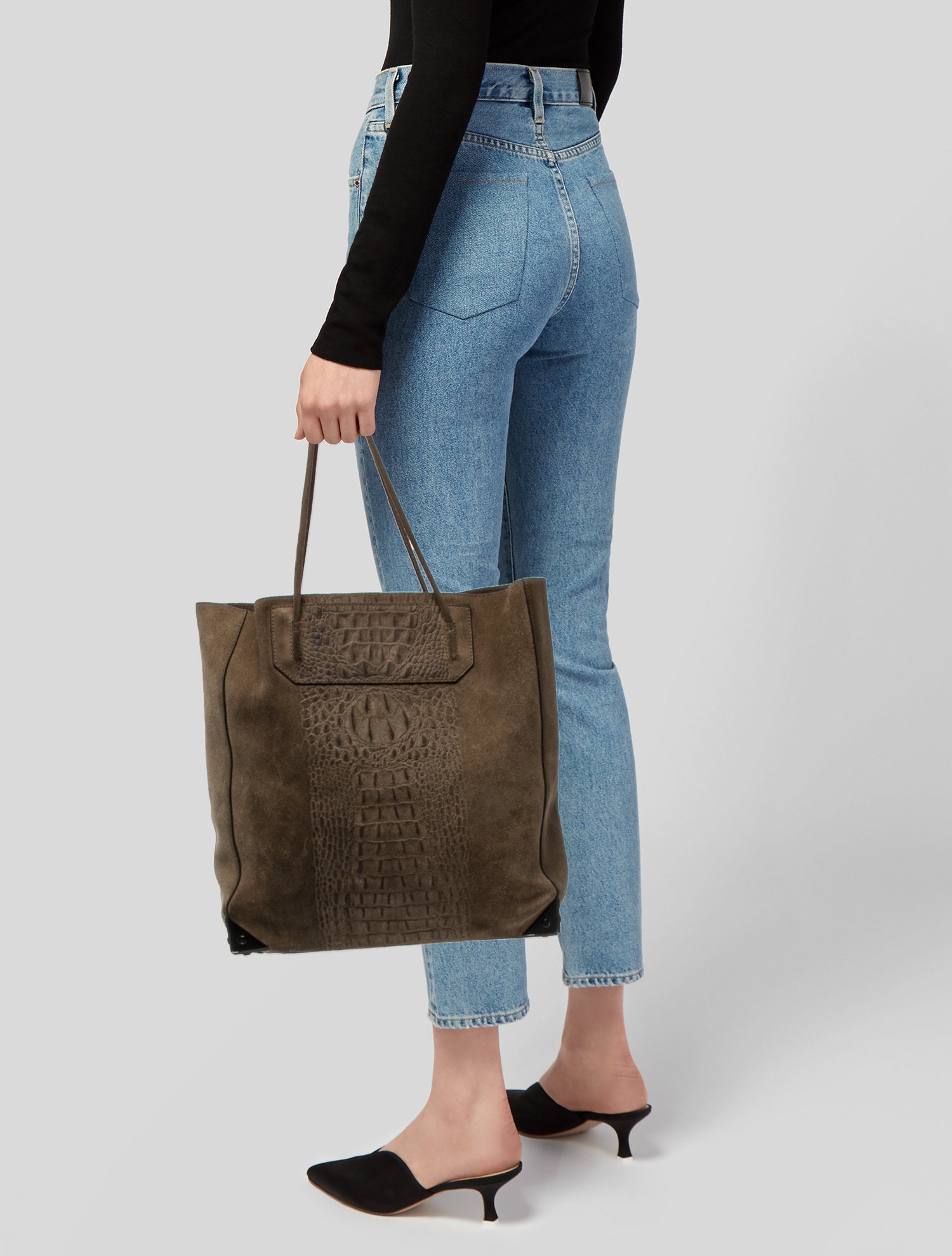 Alexander Wang Suede Tote