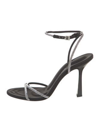 Alexander Wang Dahlia Crystal Embellishments Sandals