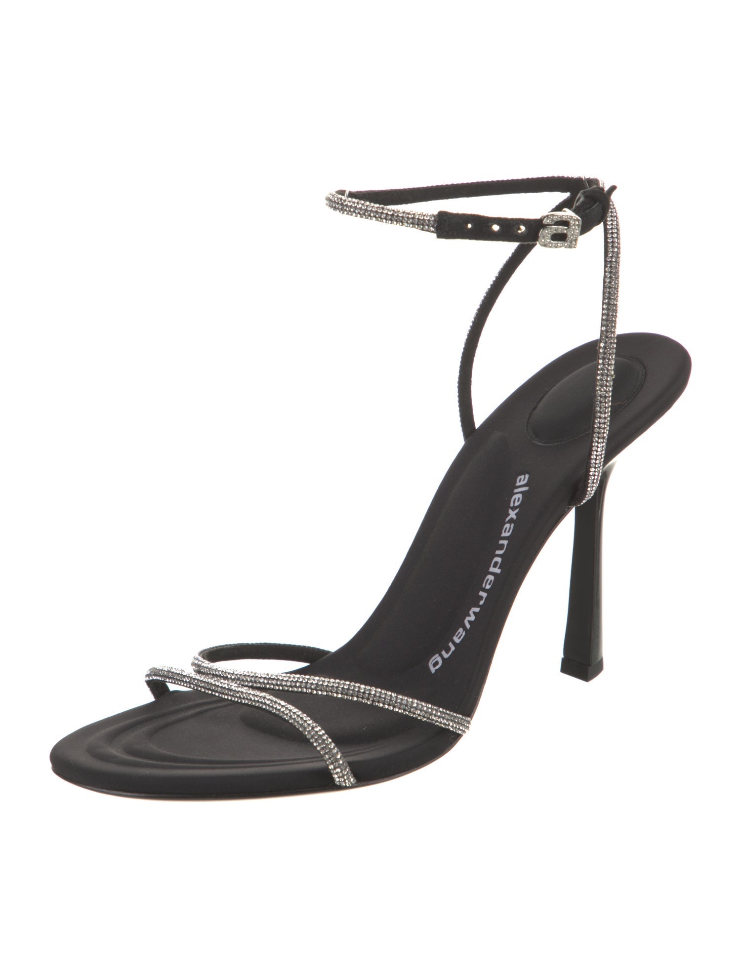 Alexander Wang Dahlia Crystal Embellishments Sandals