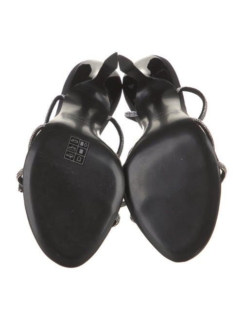 Alexander Wang Dahlia Crystal Embellishments Sandals