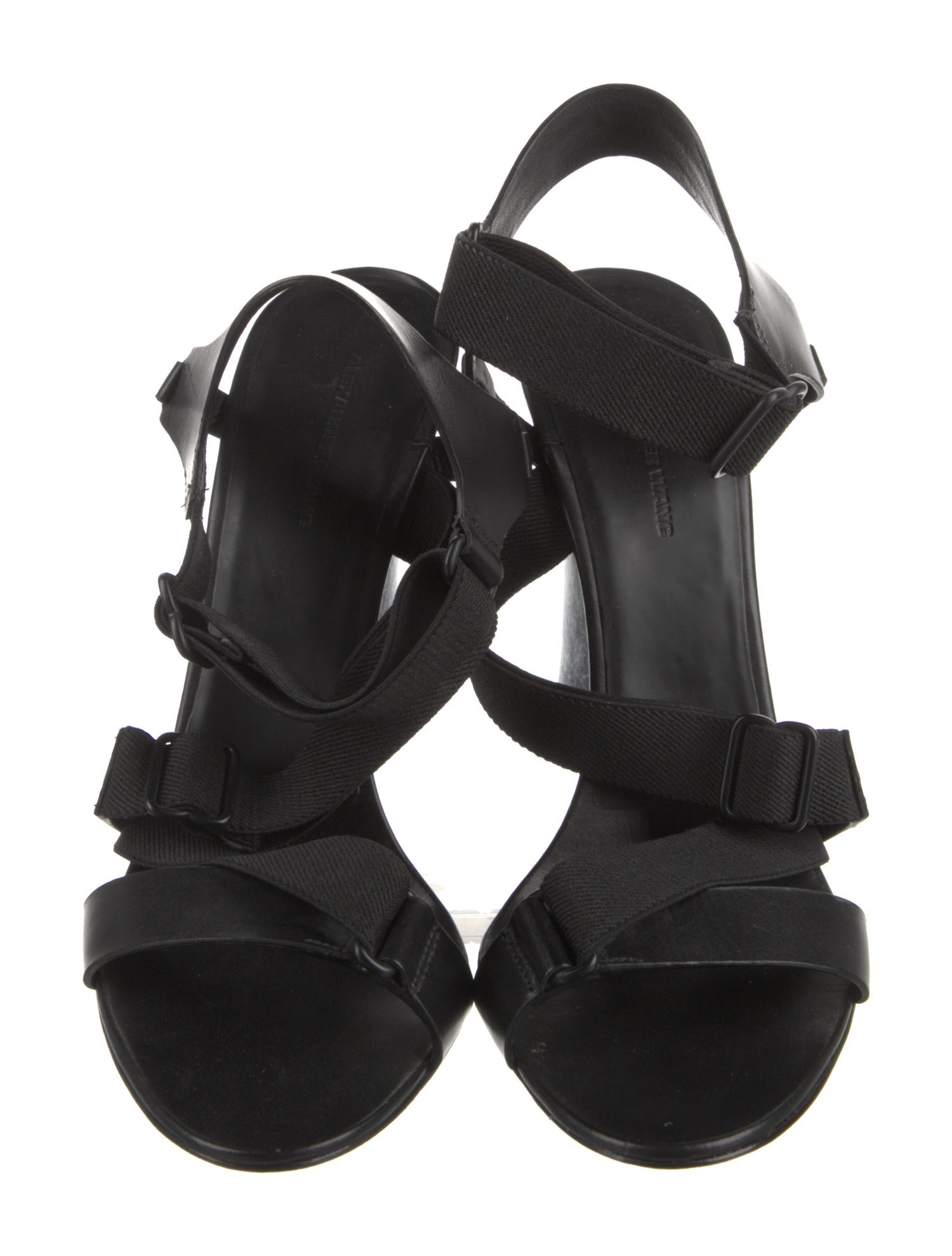 Alexander Wang Leather Leather Trim Embellishment Sandals