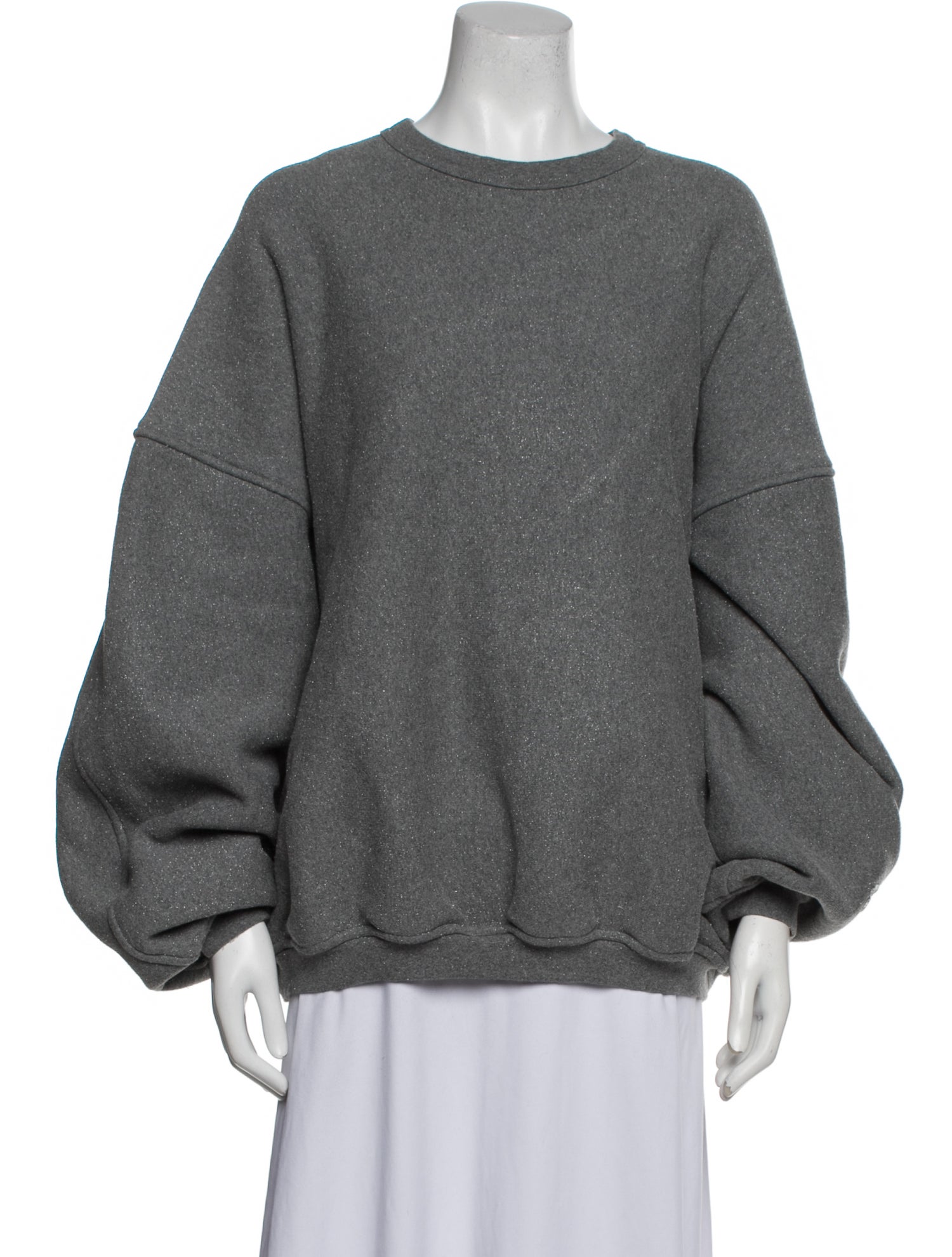 Alexander Wang Crew Neck Long Sleeve Sweatshirt