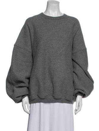 Alexander Wang Crew Neck Long Sleeve Sweatshirt