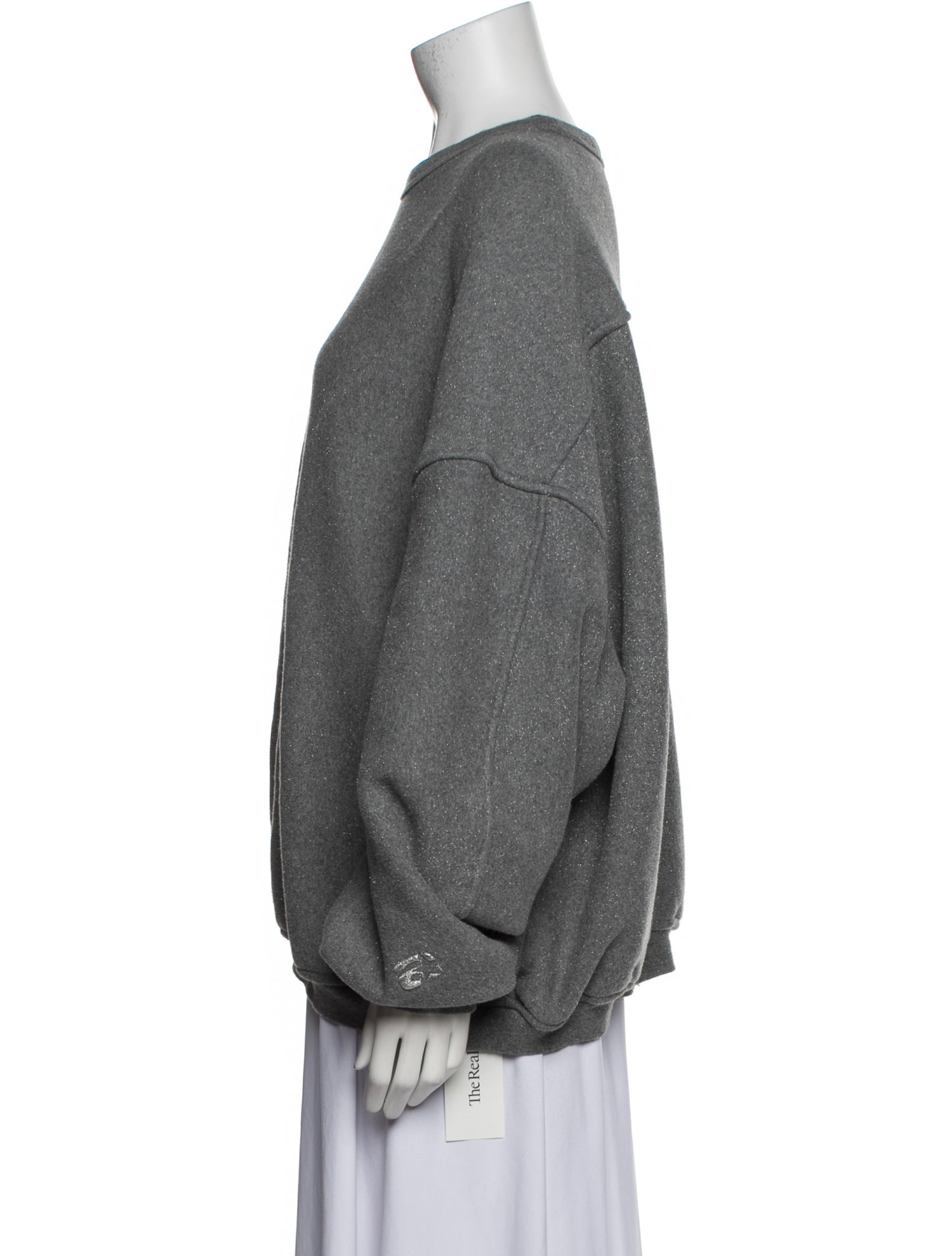 Alexander Wang Crew Neck Long Sleeve Sweatshirt