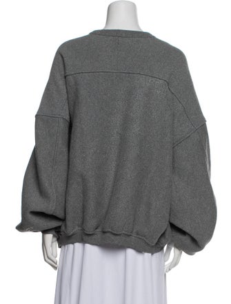 Alexander Wang Crew Neck Long Sleeve Sweatshirt