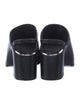 Alexander Wang Leather Studded Accents Mules