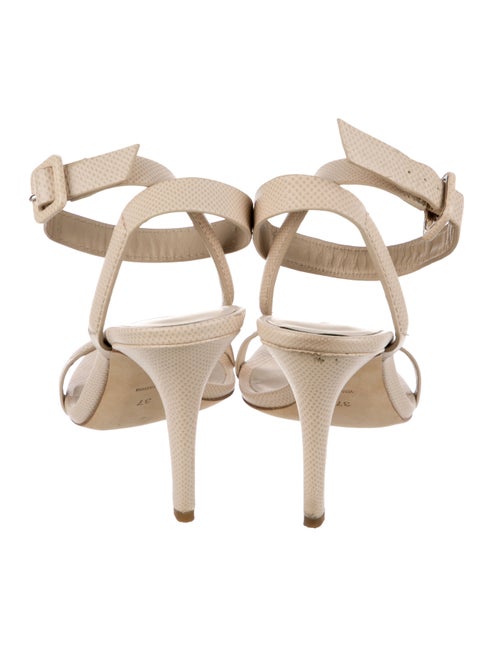 Alexander Wang Embossed Leather Slingback Sandals