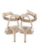 Alexander Wang Embossed Leather Slingback Sandals