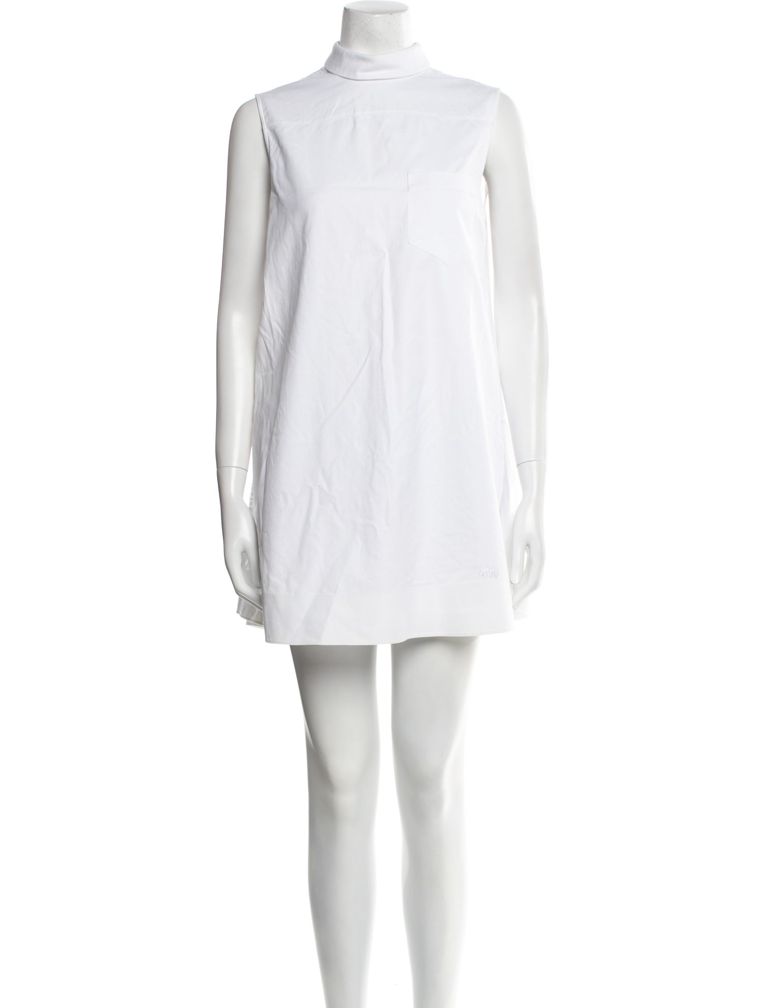 Alexander Wang Mock Neck Mini Dress
