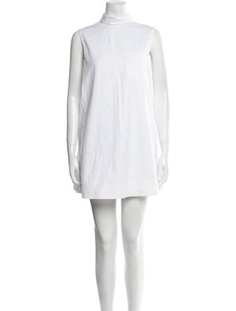 Alexander Wang Mock Neck Mini Dress