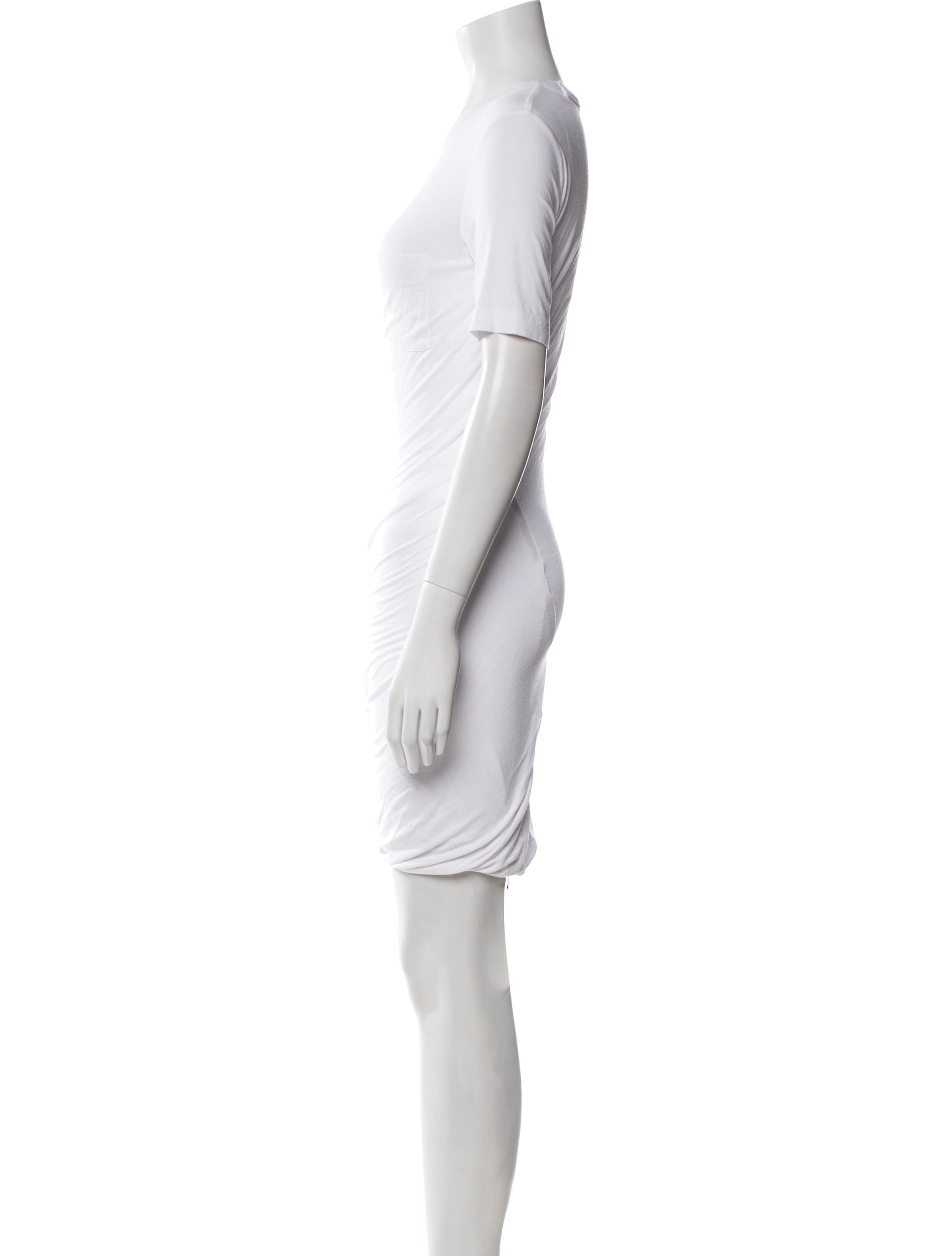 Alexander Wang Crew Neck Mini Dress