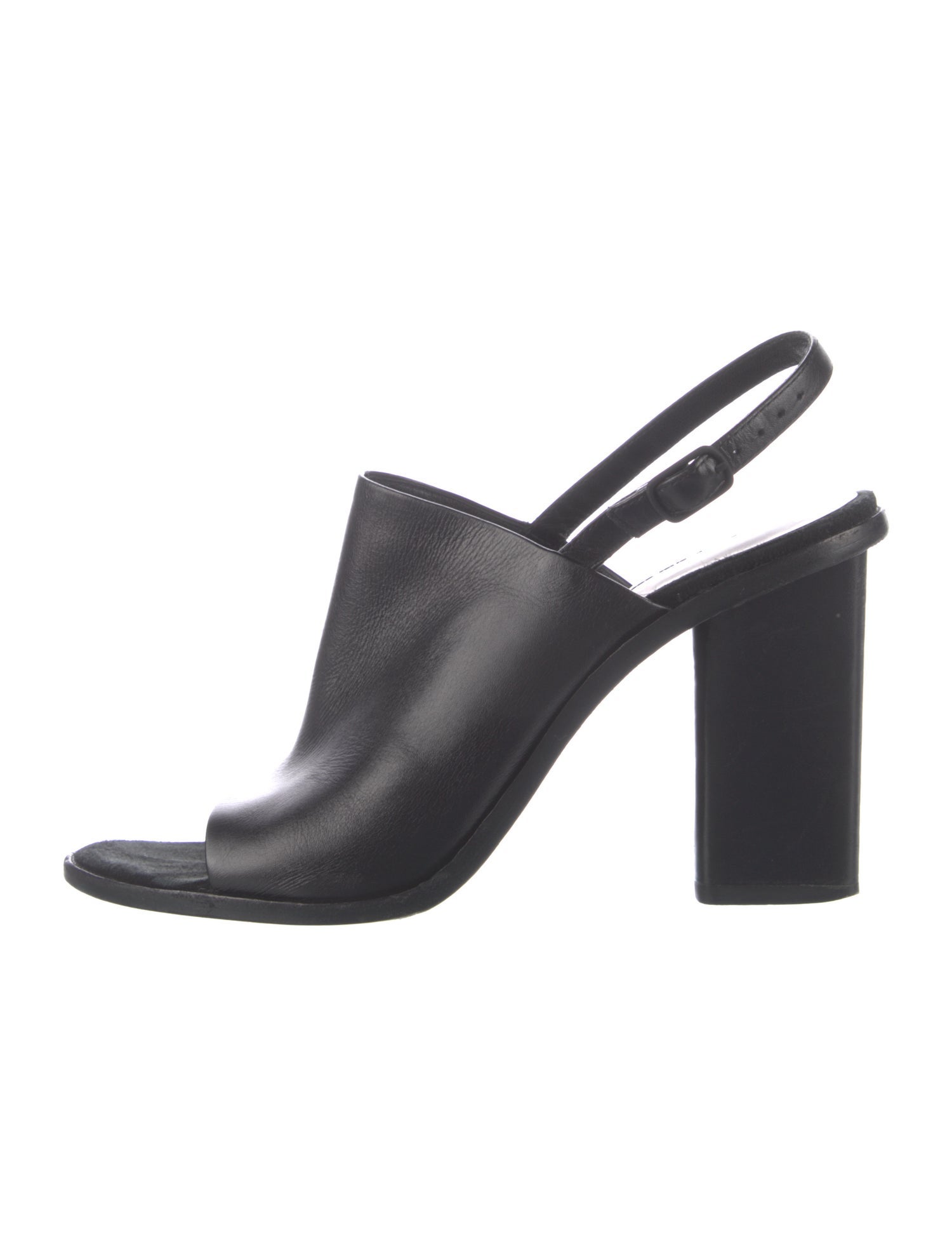 Alexander Wang Leather Slingback Sandals