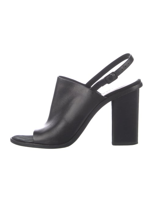 Alexander Wang Leather Slingback Sandals