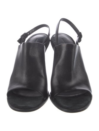 Alexander Wang Leather Slingback Sandals