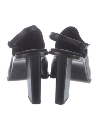 Alexander Wang Leather Slingback Sandals