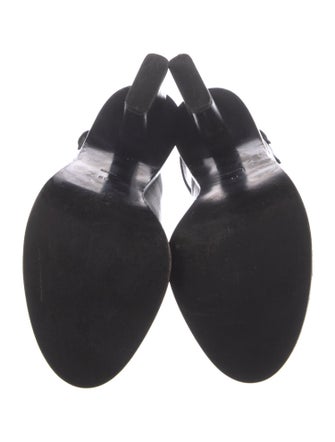 Alexander Wang Leather Slingback Sandals