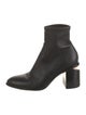 Alexander Wang Leather Sock Boots