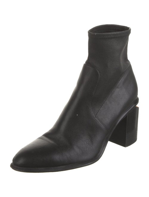 Alexander Wang Leather Sock Boots