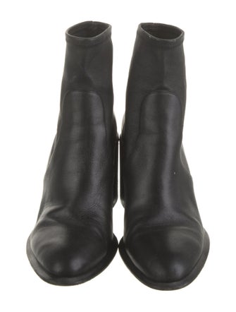 Alexander Wang Leather Sock Boots