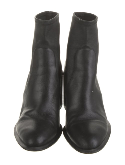Alexander Wang Leather Sock Boots