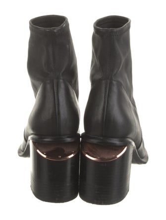 Alexander Wang Leather Sock Boots