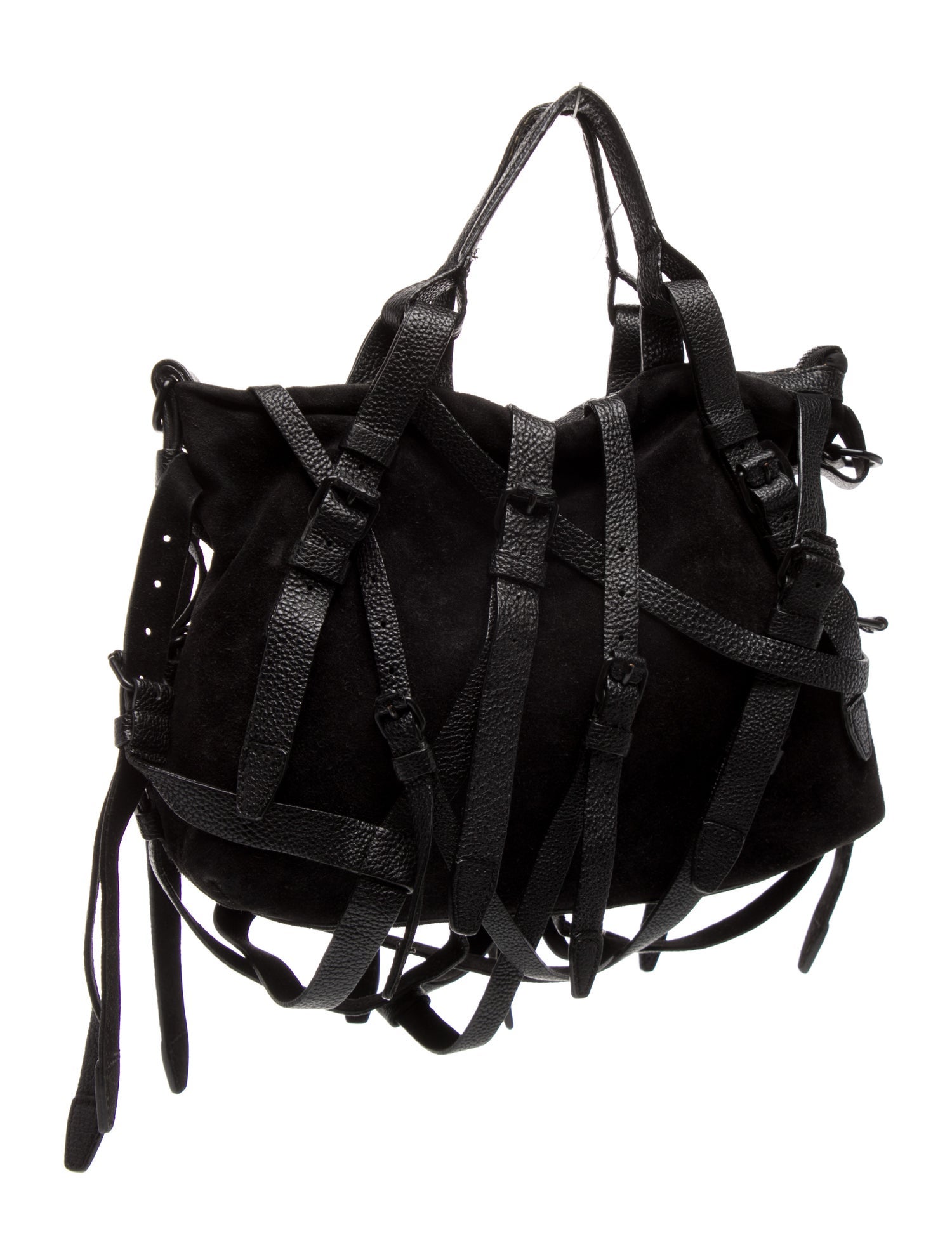 Alexander Wang Suede Top Handle Bag