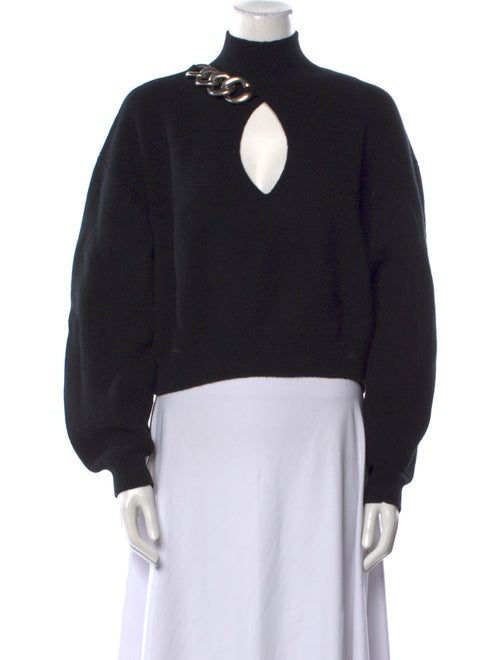 Alexander Wang Wool Mock Neck Sweater