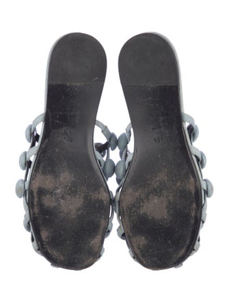 Alexander Wang Denim Slides