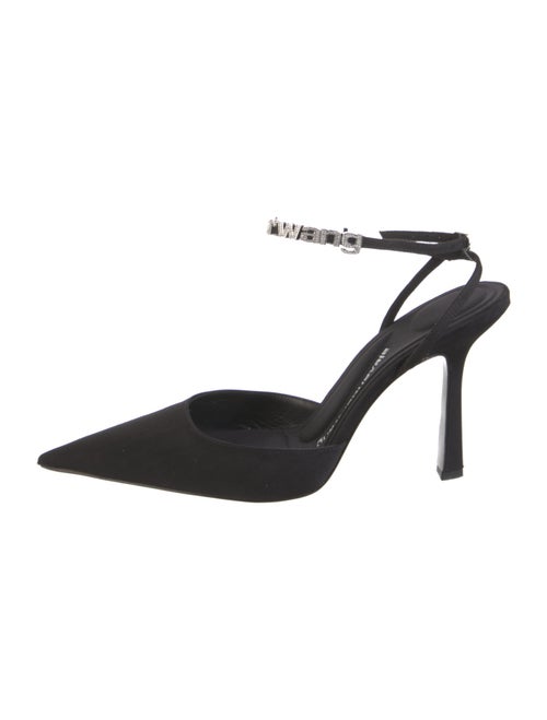 Alexander Wang Crystal Embellishments Slingback Pumps