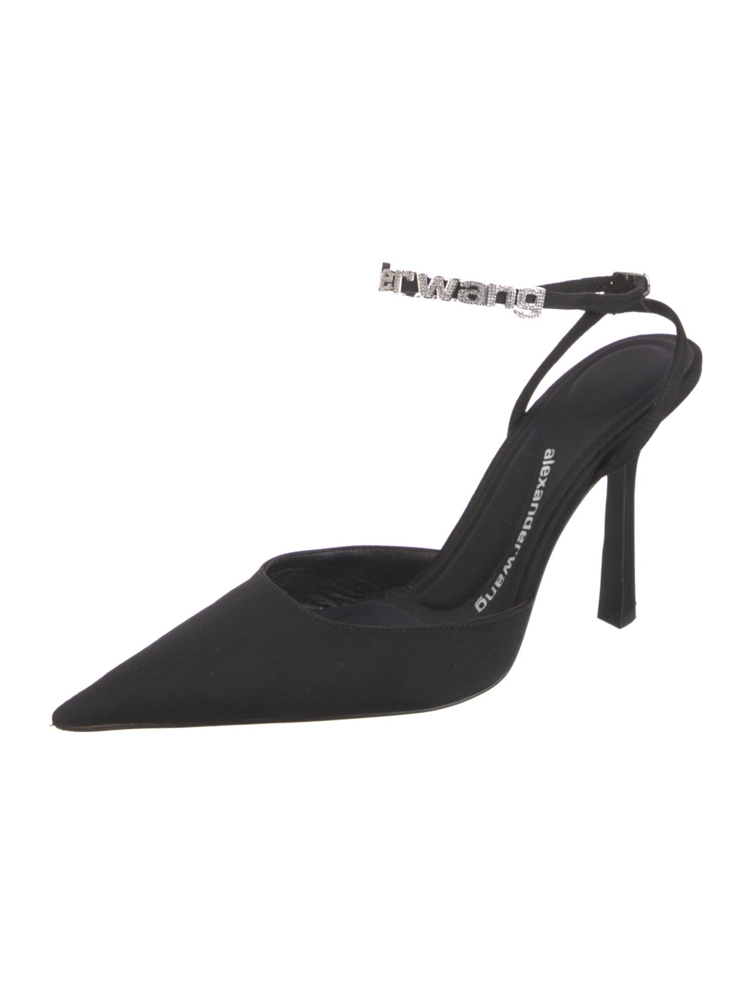 Alexander Wang Crystal Embellishments Slingback Pumps
