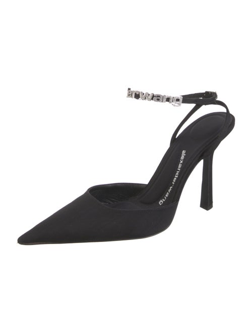 Alexander Wang Crystal Embellishments Slingback Pumps