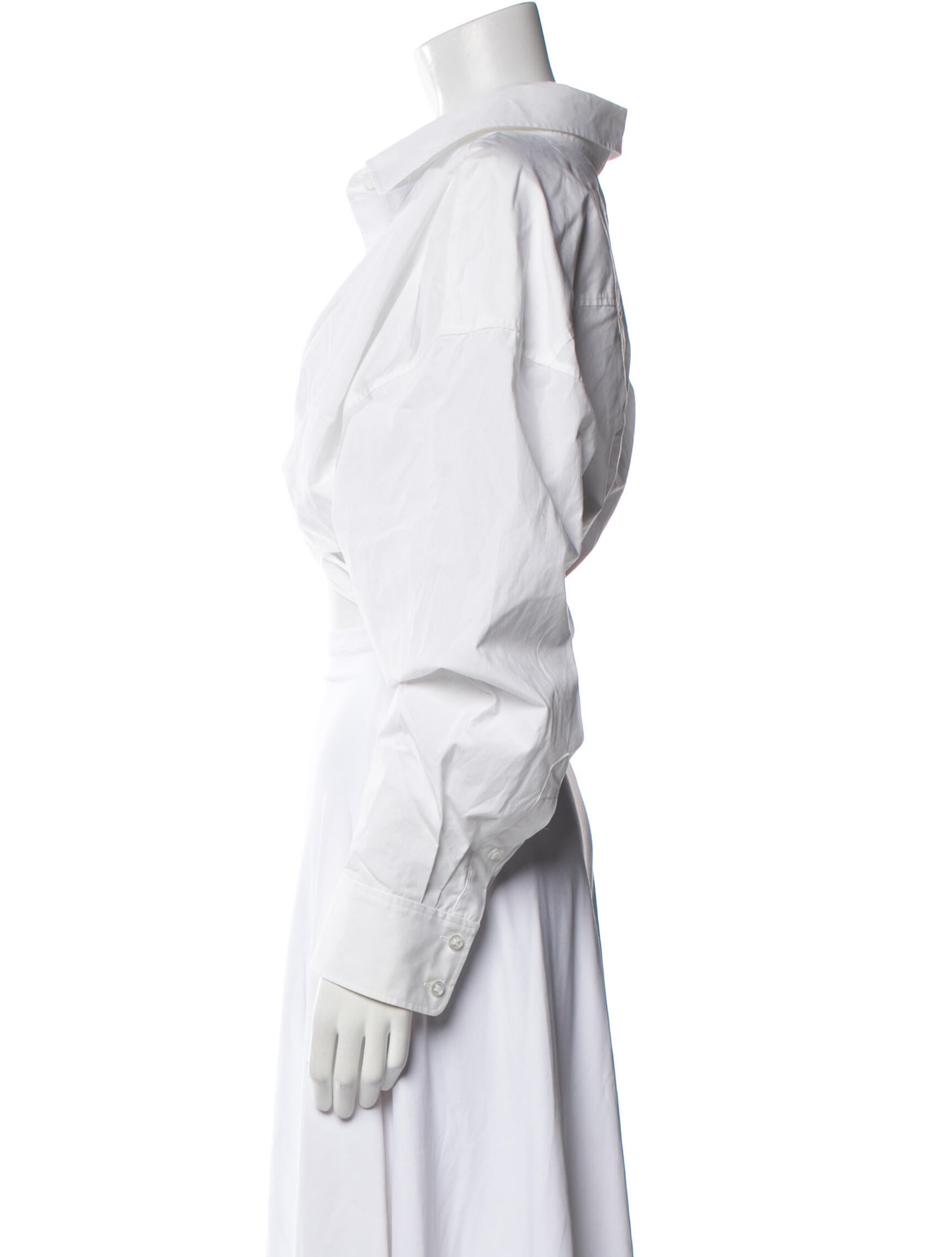 Alexander Wang Long Sleeve Crop Top