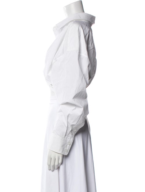 Alexander Wang Long Sleeve Crop Top