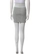 Alexander Wang Raw-Edge Trim Mini Skirt