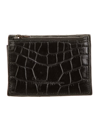 Alexander Wang Embossed Leather Wallet