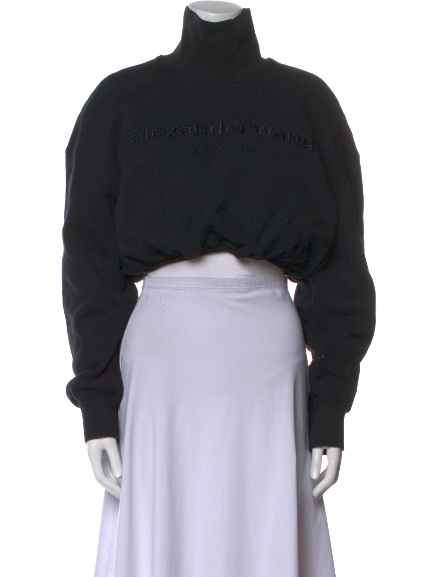 Alexander Wang Turtleneck Long Sleeve Sweatshirt