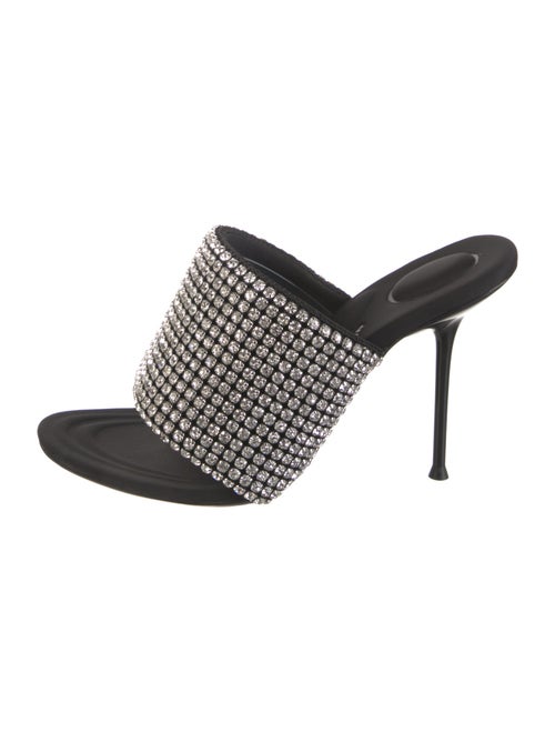 Alexander Wang Crystal Embellishments Slides