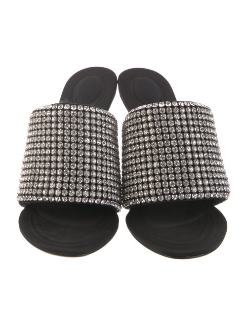 Alexander Wang Crystal Embellishments Slides
