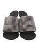 Alexander Wang Crystal Embellishments Slides