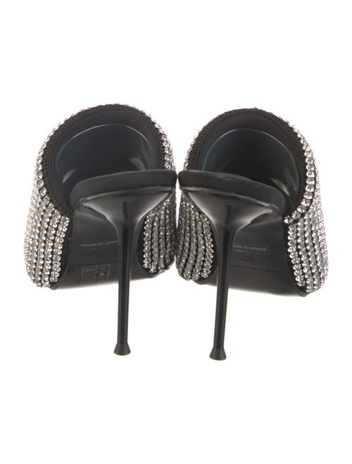 Alexander Wang Crystal Embellishments Slides