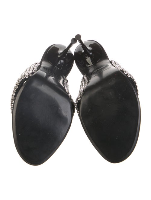 Alexander Wang Crystal Embellishments Slides