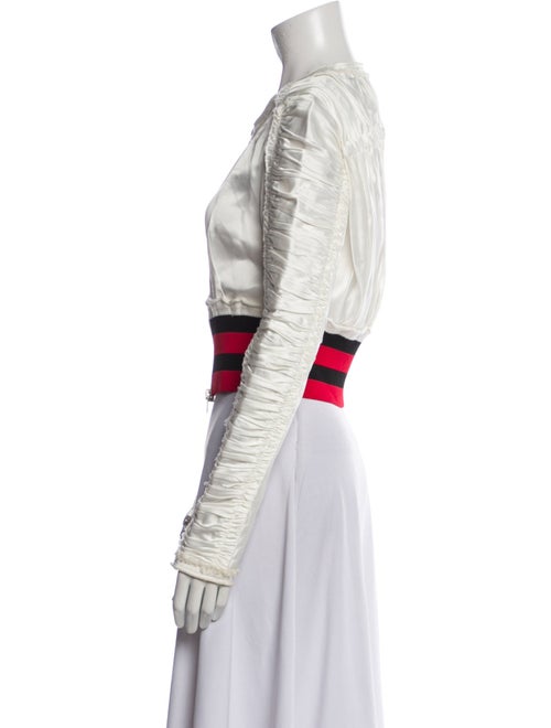 Alexander Wang Colorblock Pattern Bolero