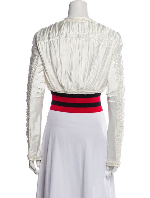 Alexander Wang Colorblock Pattern Bolero