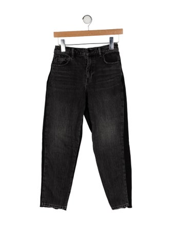 Alexander Wang High-Rise Straight Leg Jeans